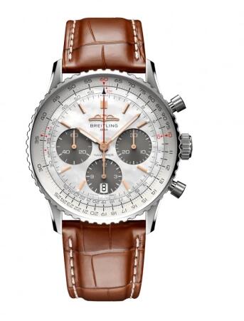 Review 2023 Breitling Navitimer B01 Chronograph 41 Replica Watch AB0139211A1P1 - Click Image to Close